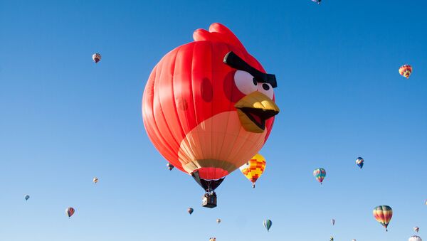 Vermelho, um dos personagens de Angry Birds - Sputnik Brasil