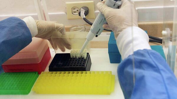Pesquisa sobre câncer em laboratório - Sputnik Brasil