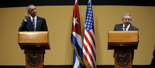 Visita do presidente dos EUA, Barack Obama, à Cuba. - Sputnik Brasil