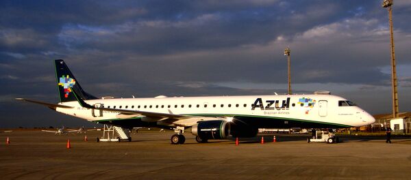 Azul Embraer 195 - Sputnik Brasil