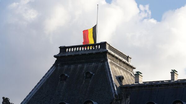 Palácio real da Bélgica depois dos atentados de 22 de março - Sputnik Brasil
