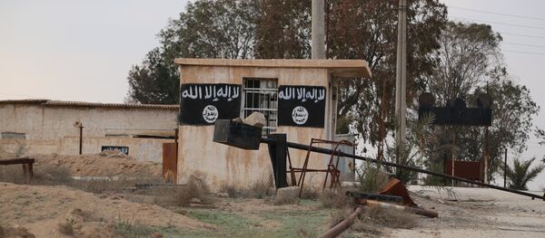 Prédio do Daesh na Síria, março de 2016 - Sputnik Brasil