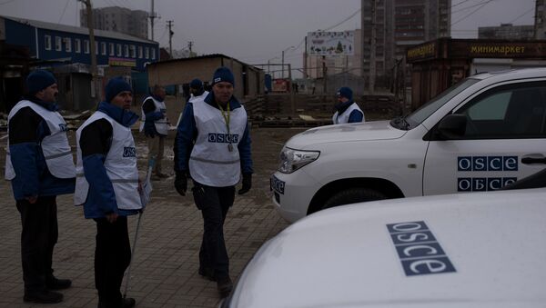 Missão Especial de Monitoramento da OSCE na Ucrânia - Sputnik Brasil