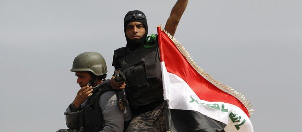 Soldado das forças iraquianas na cidade de al-Alam - Sputnik Brasil