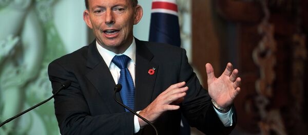 Ex-primeiro-ministro australiano Tony Abbott - Sputnik Brasil