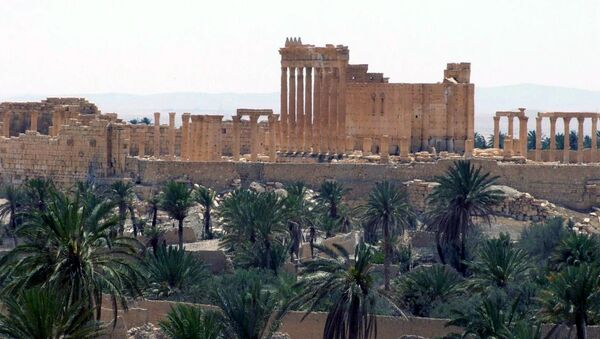 Vista geral da cidade de Palmira, Síria - Sputnik Brasil