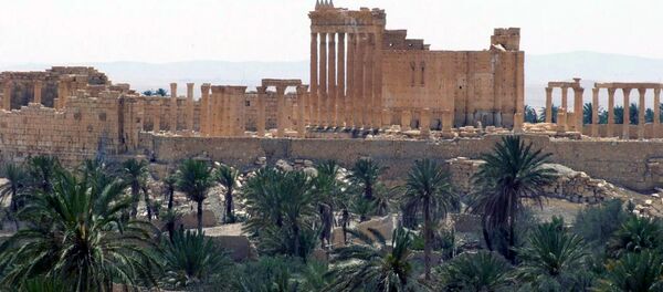 Vista geral da cidade de Palmira, Síria - Sputnik Brasil