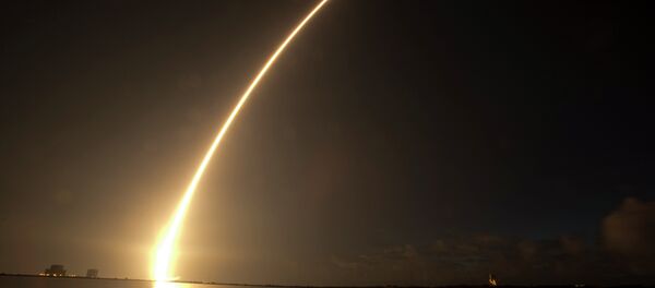Satélite da Marinha americana é lançado de Cabo Canaveral, na Flórida Satélite da Marinha americana é lançado de Cabo Canaveral, na Flórida - Sputnik Brasil