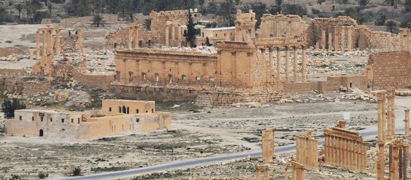 Assim é a parte histórica de Palmira hoje em dia - Sputnik Brasil