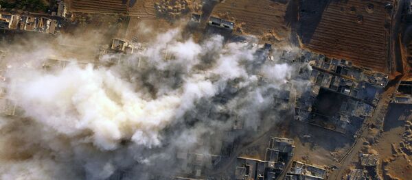 Subúrbio de Damasco de Daraia onde as forças sírias lutam contra terroristas, Síria (foto de arquivo) - Sputnik Brasil