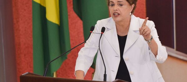 Presidente Dilma Rousseff - Sputnik Brasil