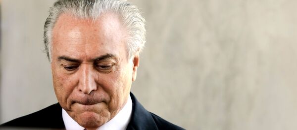 Michel Temer - Sputnik Brasil