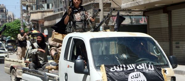 Militantes da Frente al-Nusra - Sputnik Brasil