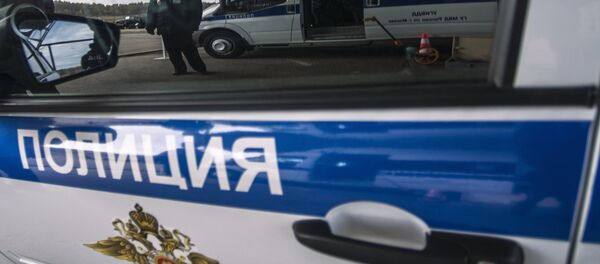 Um carro policial russo (foto de arquivo) - Sputnik Brasil