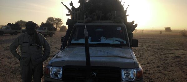 Soldados do exército de Chade - Sputnik Brasil