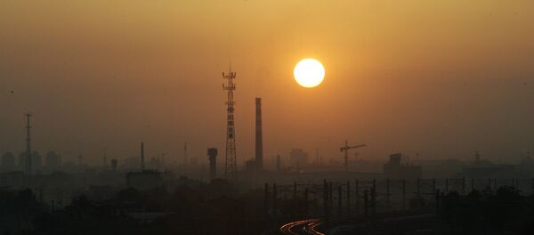 Poluição atmosférica na China. - Sputnik Brasil