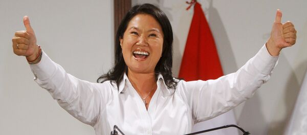 Keiko Fujimori, candidata à presidência do Peru - Sputnik Brasil