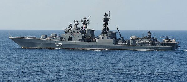 Fragrata russa antissubmarino Almirante Vinogradov - Sputnik Brasil