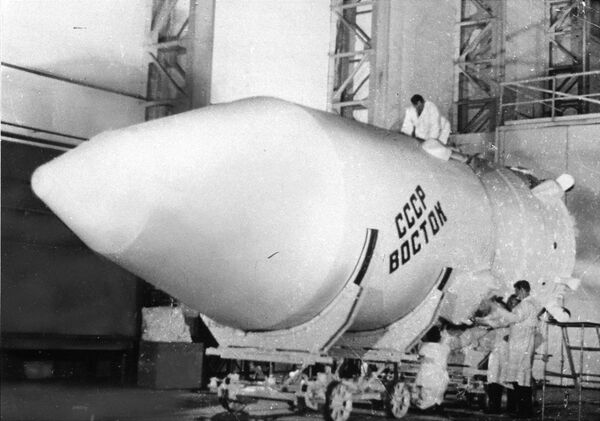  A nave espacial Vostok-1  - Sputnik Brasil