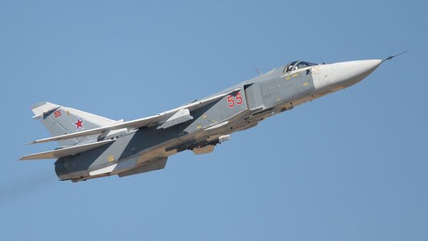Caça russo Su-24 (foto de arquivo) - Sputnik Brasil
