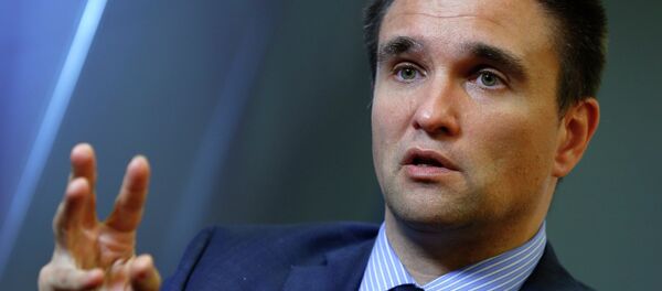 Pavlo Klimkin, ministro das Relações Exteriores da Ucrânia - Sputnik Brasil
