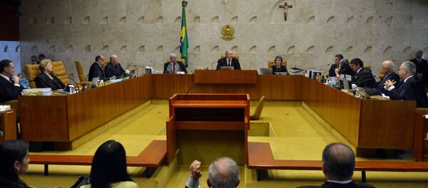 Plenário do STF analisa processos sobre impeachment da presidenta Dilma Rousseff - Sputnik Brasil
