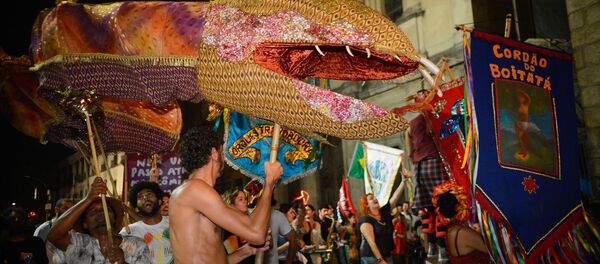 Blocos tradicionais do Carnaval carioca se uniram contra o impeachment - Sputnik Brasil