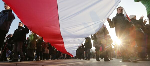 Bandeira da Polônia - Sputnik Brasil