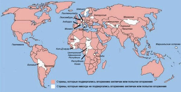 Invasões britânicas - Sputnik Brasil