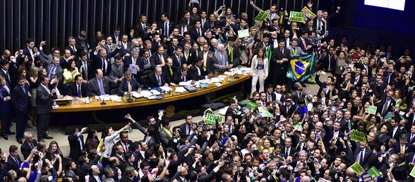 Impeachment é aprovado na Câmara dos Deputados - Sputnik Brasil