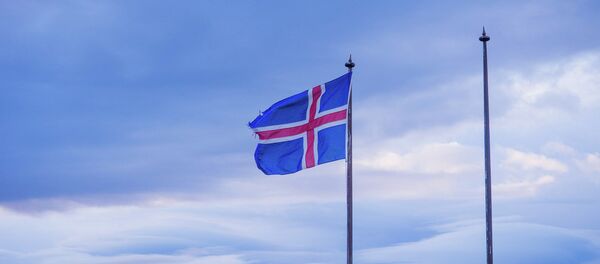 Bandeira da Islândia - Sputnik Brasil
