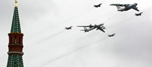 MiG-29, IL-78 e Tu-95 - Sputnik Brasil