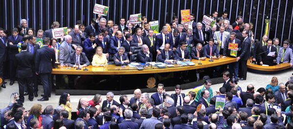 Votação do pedido de impeachment - Sputnik Brasil
