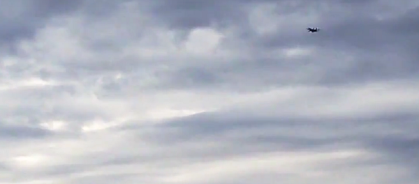 Su-24 bombardeia atolamento de gelo para evitar inundação - Sputnik Brasil