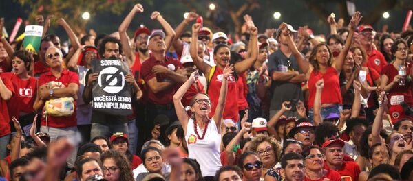 Ato contra o impeachment em Brasília - Sputnik Brasil