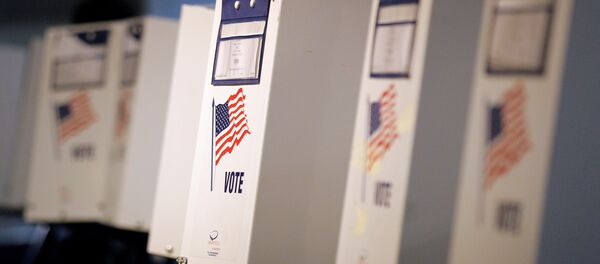 Urnas nas eleições primárias em Nova York - 19.04.16 - Sputnik Brasil