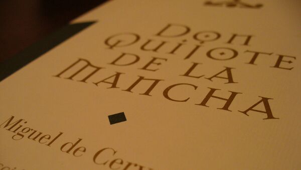 Livro Dom Quixote de La Mancha. - Sputnik Brasil