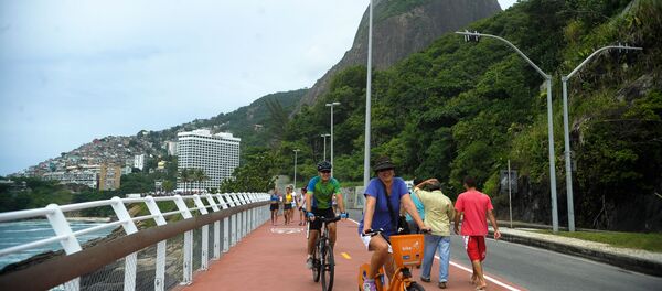Ciclovia Tim Maia, no Rio de Janeiro - Sputnik Brasil