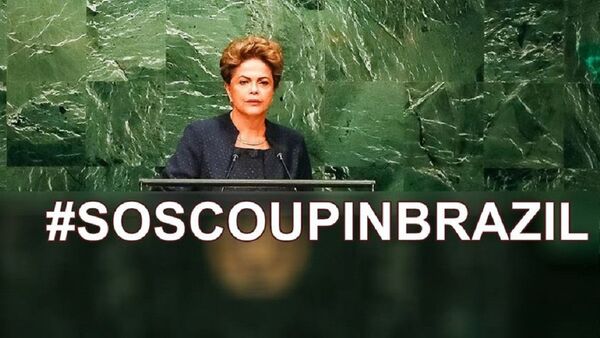 Campanha #SOSCoupInBrazil marca tuitaço mundial nesta sexta-feira (22) - Sputnik Brasil