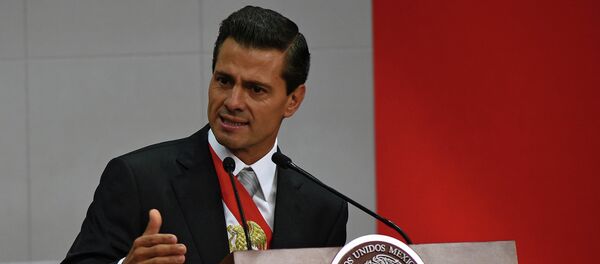 O presidente do México, Enrique Peña Nieto. 2 de setembro, 2015 - Sputnik Brasil