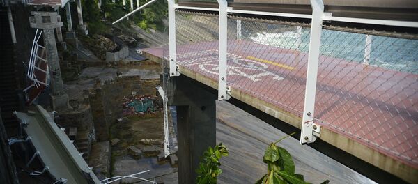 Ciclovia desaba no Rio de Janeiro - Sputnik Brasil