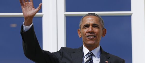 Presidente norte-americano Barack Obama em Hanôver, Alemanha, 24 de abril de 2016 - Sputnik Brasil