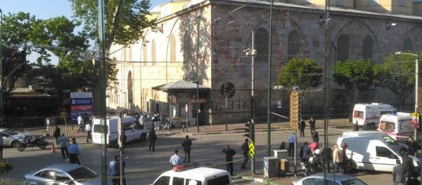 Near the Grand Mosque in Bursa explosion occurred - Sputnik Brasil