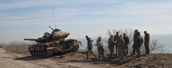 Soldados ucranianos em Donbass - Sputnik Brasil