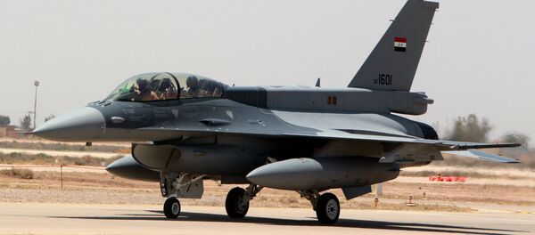 O caça estadunidense F-16 - Sputnik Brasil