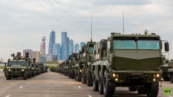 Veículos blindados Typhoon-K - Sputnik Brasil