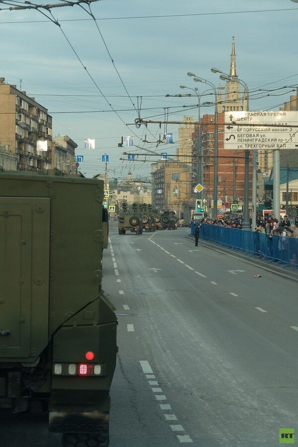 O ensaio da Parada da Vitória em Moscou na Praça Vermelha - Sputnik Brasil