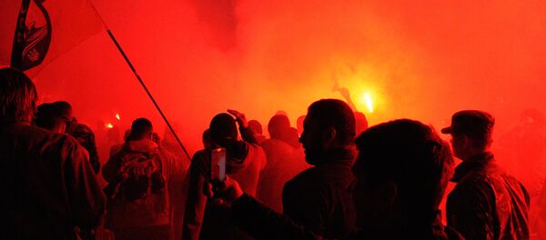 As medidas na Ucrânia em honra do aniversário da criação do Exército Insurreto Ucraniano - Sputnik Brasil