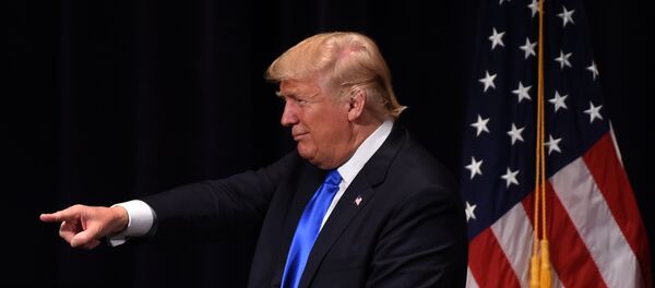 O presidenciável do Partido Republicano na corrida eleitoral dos EUA, Donald Trump - Sputnik Brasil