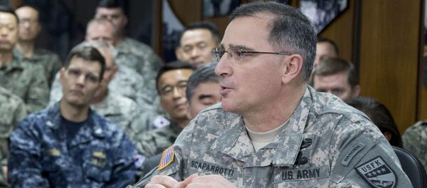 comandante da OTAN Curtis Scaparotti - Sputnik Brasil